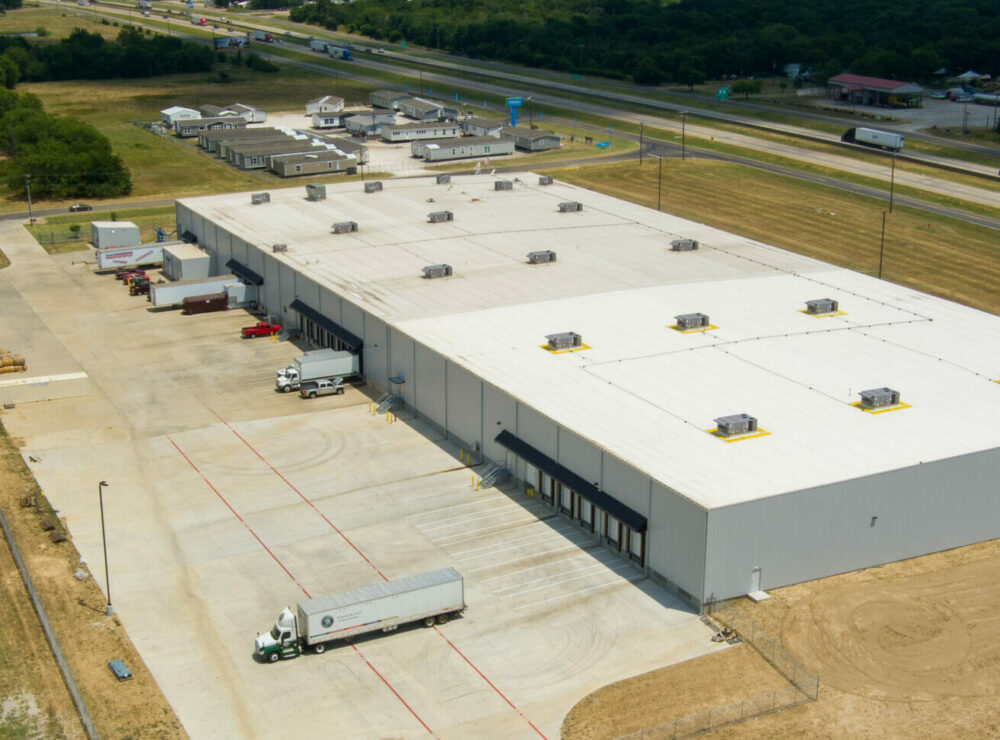 JB Weld aerial drone photo